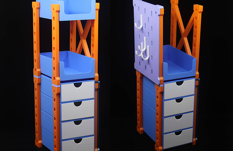 多功能桌面整理架