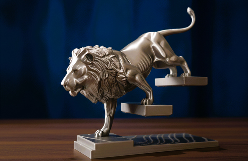 狮子桌面摆件