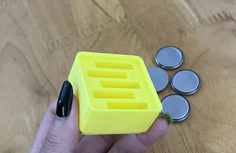 纽扣电池收纳盒