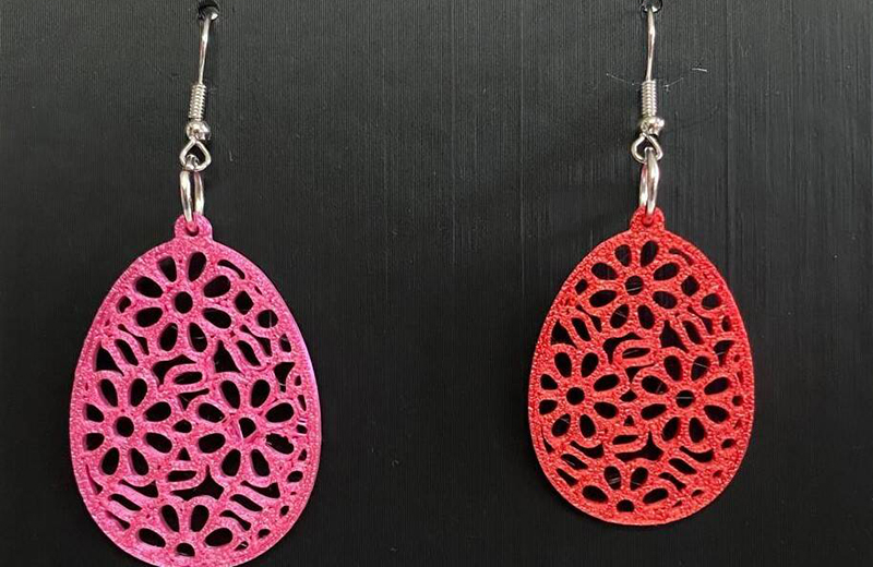 复活节彩蛋耳环